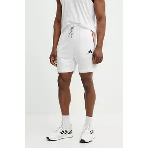 adidas pantaloni scurți Tiro barbati, culoarea alb, JC8056 imagine