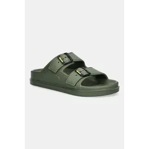 Blauer papuci HOLLEY barbati, culoarea verde, S5HOLLEY02 imagine