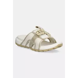 The North Face papuci EXPLORE CAMP femei, culoarea bej, NF0A8ADSTOB1 imagine