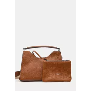 Gianni Chiarini geantă de piele AURORA culoarea maro, BS.10565.RNGDBL.NAETN imagine
