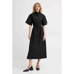 Bally rochie culoarea negru, maxi, evazată, WDR02O imagine