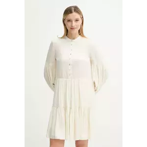 ZADIG&VOLTAIRE rochie culoarea bej, mini, evazată, WWDR02451 imagine