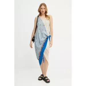 Weekend Max Mara rochie de mătase midi, dreaptă, 2515221232600 imagine