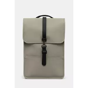 Rains rucsac Backpack Mini W3 culoarea verde, mare, uni, 13020 imagine