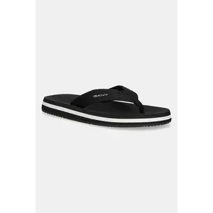 Gant slapi Sunheaven femei, culoarea negru, cu toc plat, 30599909.G00 imagine