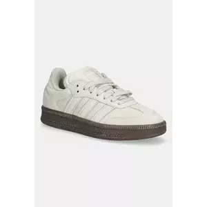adidas Originals sneakers din piele intoarsă Samba XLG culoarea bej, JI3186 imagine