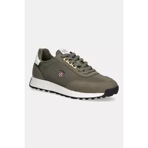 Gant sneakers Garold barbati, culoarea verde, 30637764.G703 imagine
