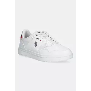U.S. Polo Assn. pantofi DENNY004 culoarea alb, DENNY004K/5Y9 imagine