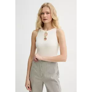 Sessun top culoarea bej, 25209018 imagine