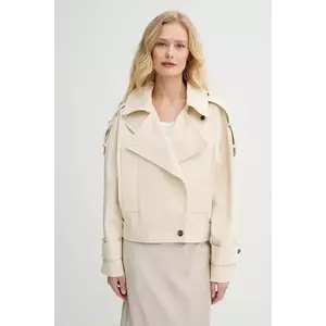 A.L.C. trenci scurt Miles femei, culoarea bej, de tranzitie, 1JAKT01002 imagine