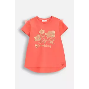 Coccodrillo tricou copii culoarea portocaliu, NOSTALGIC MEADOW GIRL KIDS imagine