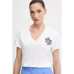 Karl Lagerfeld tricou femei, culoarea alb, A2W17059 imagine