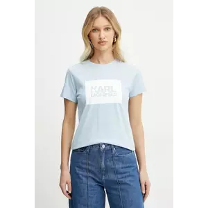 Karl Lagerfeld tricou din bumbac femei, ASW17010 imagine