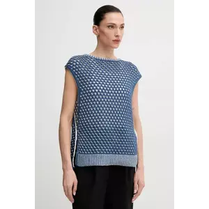 United Colors of Benetton vesta femei, culoarea bleumarin, 1194E10DE imagine