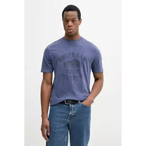 United Colors of Benetton tricou din bumbac barbati, cu imprimeu, 3F98U109Y imagine