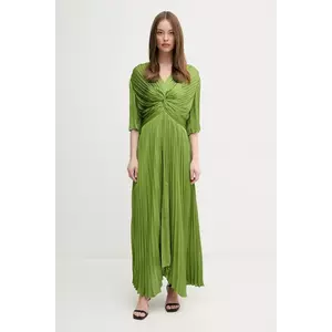 Joseph Ribkoff rochie culoarea verde, maxi, evazată, 251903 imagine