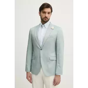 Joop! sacou din lână bărbați, culoarea turcoaz, 30038962 imagine