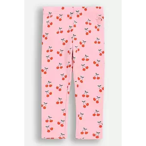 Coccodrillo leggins copii culoarea roz, cu imprimeu, MAXITROPIC GIRL NEWBORN imagine