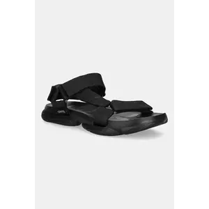 Camper sandale Karst Sandal femei, culoarea negru, toc mic, K201794-001 imagine