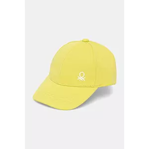 United Colors of Benetton șapcă culoarea verde, uni, 6YCTGA012 imagine