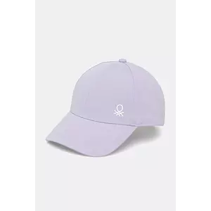United Colors of Benetton șapcă culoarea violet, uni, 6YCTGA012 imagine