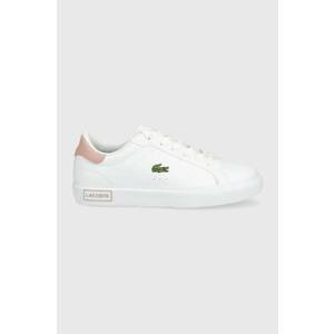 Lacoste sneakers pentru copii culoarea roz imagine
