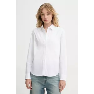 Levi's cămașă din bumbac THE CLASSIC BW SHIRT femei, culoarea alb, cu guler clasic, regular, 34574 imagine