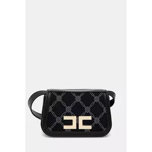 Elisabetta Franchi geantă fete culoarea negru, EFBO104.C.GA018 imagine