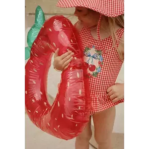 Konges Sløjd colac de înot pentru copii SWIM RING STRAWBERRY culoarea rosu, KS102484 imagine