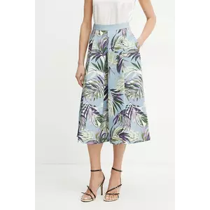 MAX&Co. fustă culoarea gri, midi, evazati, 2516101043200 imagine