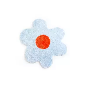 Helio Ferretti covor de baie Blue Flower imagine