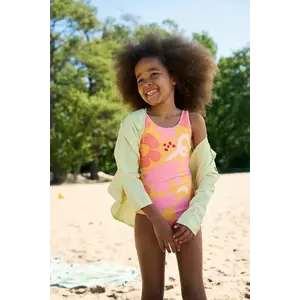 Reima costum de baie dintr-o bucată pentru copii Uimaan culoarea galben, 5200148A imagine