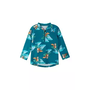 Reima longsleeve de baie pentru bebeluși Tuvalu culoarea verde, 5200133A imagine