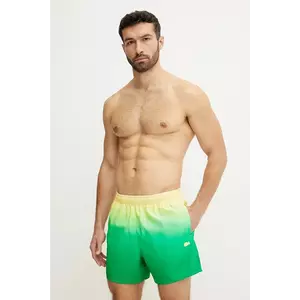 Lacoste pantaloni scurți de baie culoarea galben, MH9108 imagine