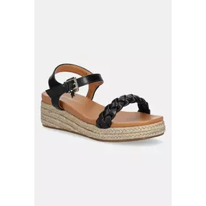 U.S. Polo Assn. sandale ASTRID femei, culoarea negru, toc pana, ASTRID001W/5Y1 imagine