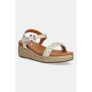 U.S. Polo Assn. sandale ASTRID femei, culoarea bej, toc pana, ASTRID001W/5Y1 imagine