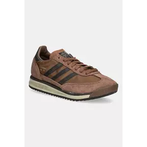 adidas Originals sneakers SL 72 RS bărbați, culoarea maro, JS0744 imagine