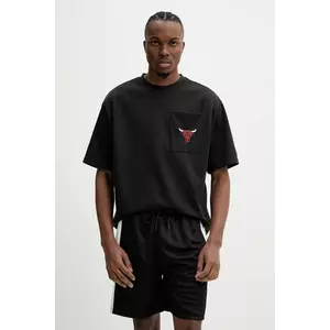 New Era tricou bărbați, culoarea negru, cu imprimeu, 60596442 imagine