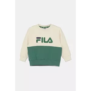 Fila bluză copii LEYSIN culoarea verde, cu imprimeu, FAK0405 imagine