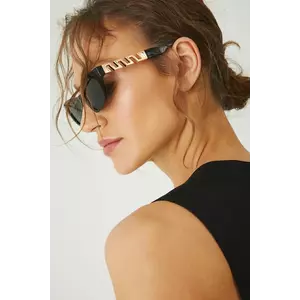 Medicine ochelari de soare culoarea negru imagine