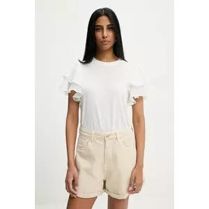 Answear Lab tricou de in femei, culoarea alb imagine