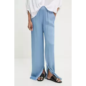 Answear Lab pantaloni femei, drept, high waist imagine