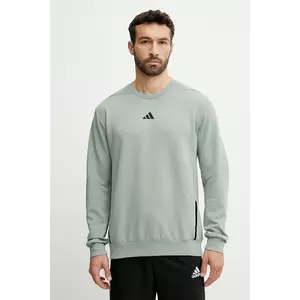 adidas Performance hanorac de antrenament Designed for Training culoarea verde, uni, JI8166 imagine