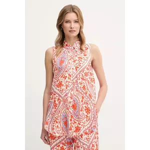 Marc Aurel cămașă femei, culoarea portocaliu, cu guler clasic, relaxed, 6336-1003-24791 imagine