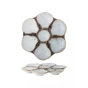 Bloomingville castron de servire Maro culoarea gri imagine