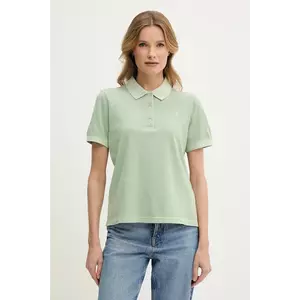 Marc O'Polo tricou polo femei, culoarea verde, 503237153013 imagine