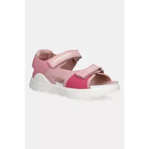 Biomecanics sandale de piele culoarea roz, 252227 imagine