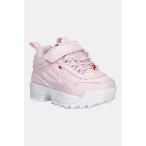 Fila sneakers pentru copii DISRUPTOR E F culoarea roz, FFK0049 imagine