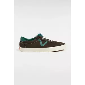Vans teniși din piele întoarsă Sport Low unisex, culoarea maro, VN000D6NCI21 imagine