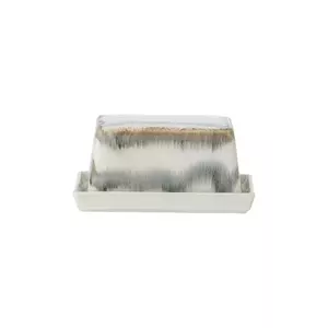 Bloomingville vas pentru unt Paula culoarea gri imagine